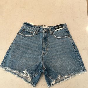 Abercrombie & Fitch The Dad Short, High Rise, Curve Love, Size 28 6